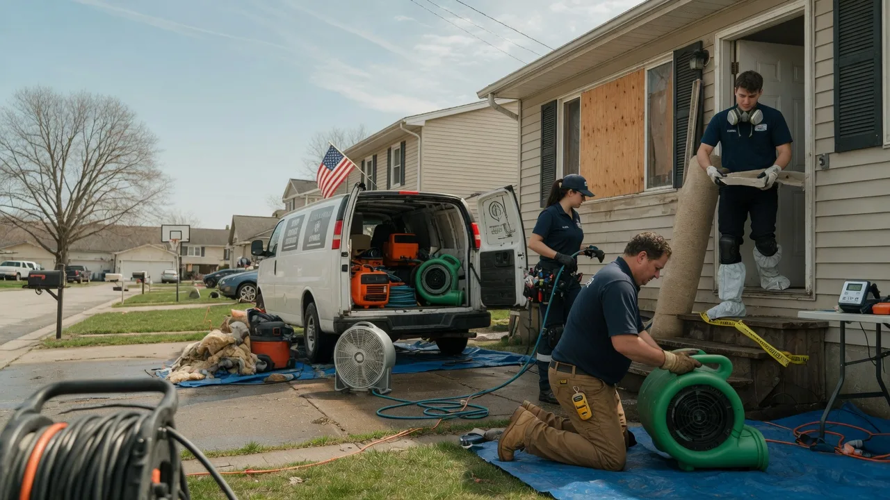 Water Damage Restoration in Hudson, MI near me